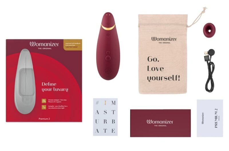 Womanizer Premium 2 - Rød