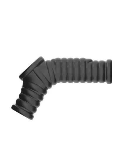 LoveToy - Wave Knights Ring- Vibrerende Penis og pung sleeve - Sort