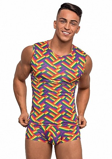Male Power - Fitness Tank topp - Pride print
