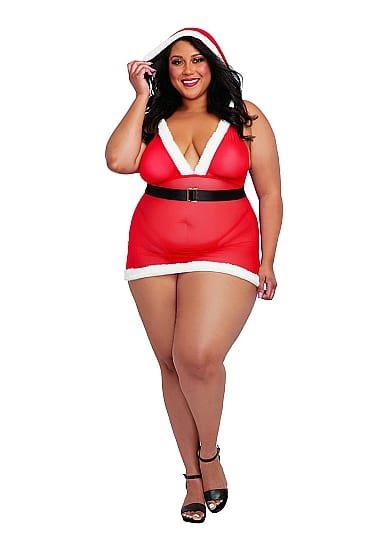 Dreamgirl - Santa Cutie - Julekjole - Queen Size
