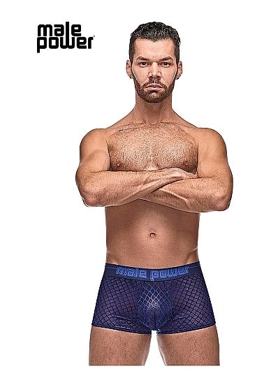 Male Power - Mini Short - Diamond Mesh