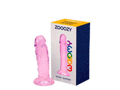 Woomy - Zooozy - Rosa dildo med sugekopp
