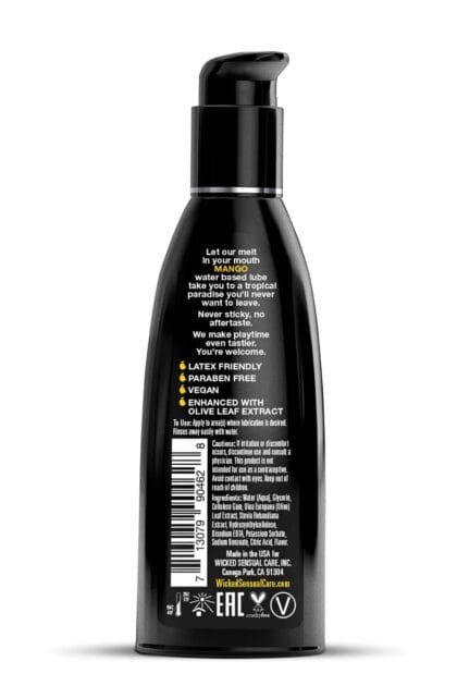 WICKED - Vannbasert glidemiddel - Mango - 60ml