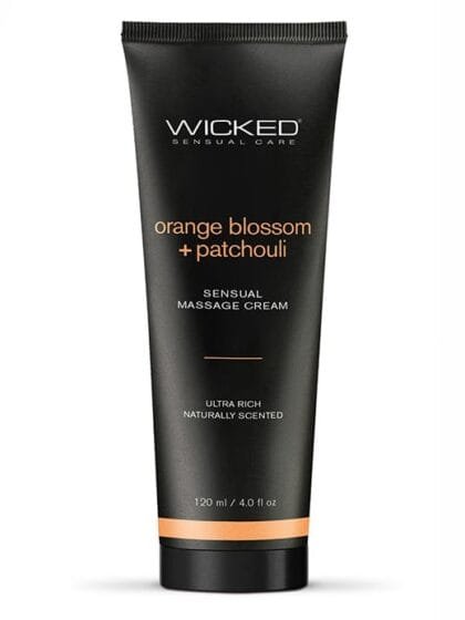 Wicked - Orange Blossom and Patchouli sented -  Massasjekrem