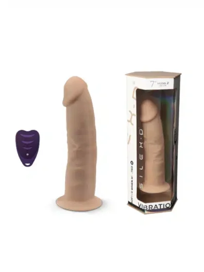 Silexd  - Model 2 - 7"  - Vibrator med  Fjernkontroll