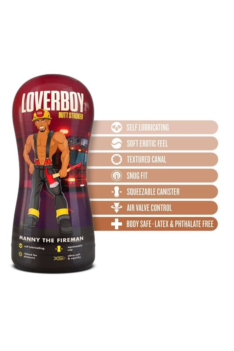 Loverboy - The Fireman - Selvsmørende Masturbator - Anal