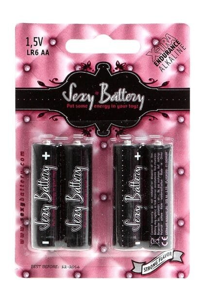 Sexy Battery - Alkaline 4 stk - AA batterier