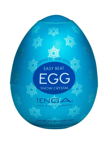 Tenga - Snow Crystal  - Onaniegg - Blå