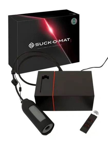 Suck-o-mat 3 - Blowjobmaskin med sug og vibrasjon