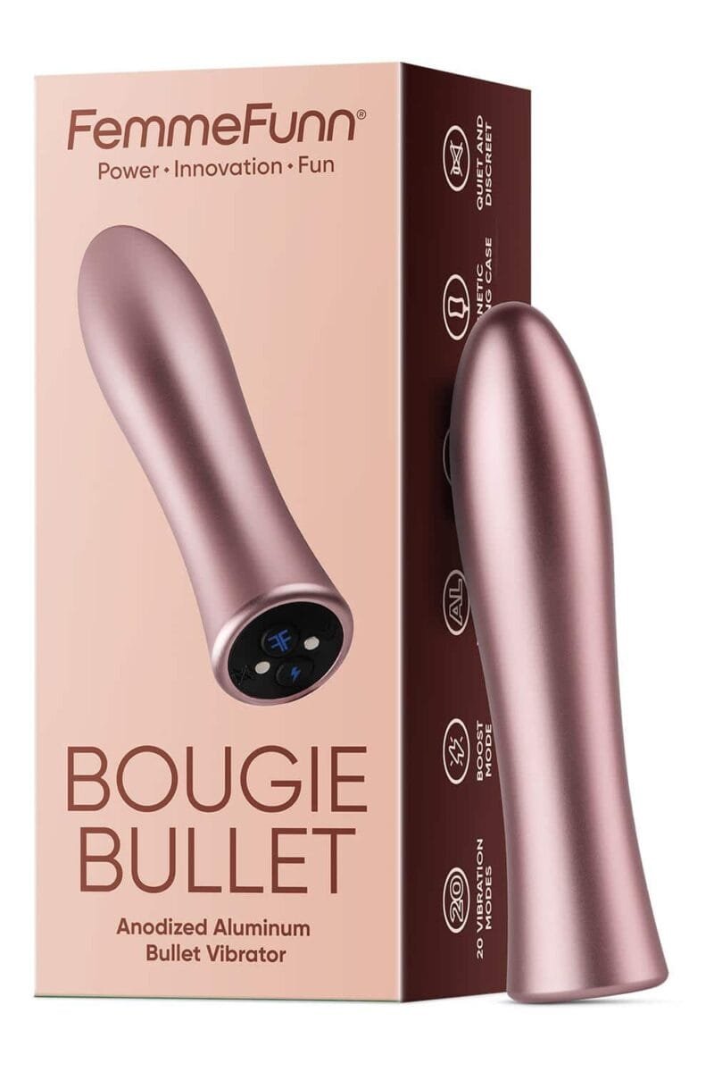 FemmeFunn - Bougie Bullet - Rosegull - Bilde 7