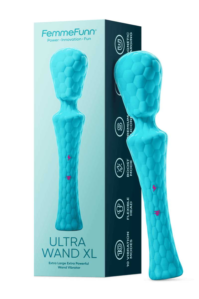 FemmeFunn - Ultra Wand XL - Turkis - Massasjestav - Bilde 5