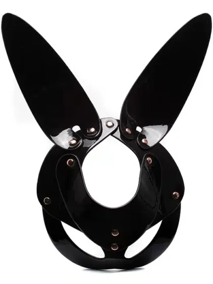 Kinky Diva - High Gloss Bunny Mask - Sort