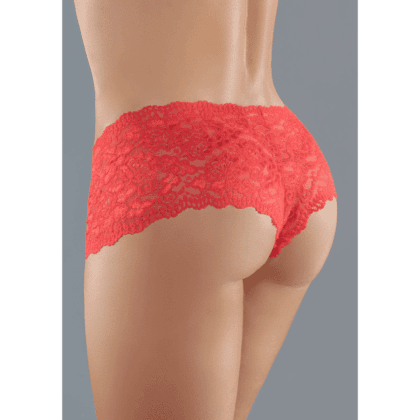 Allure - Candy Apple - Frekk Truse med Fransk Åpning - Rød