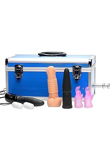 Undercover sexmaskin – Blå Koffert