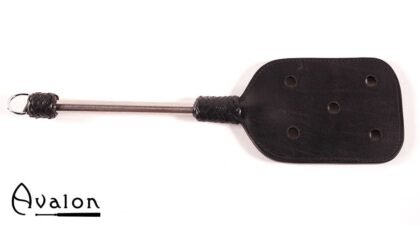 Avalon - OBERON - Spencer Paddle med hull og metallhåndtak med D-ring - Sort 