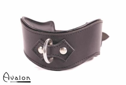Avalon - GUARDED - Collar med god Polstring, Svart