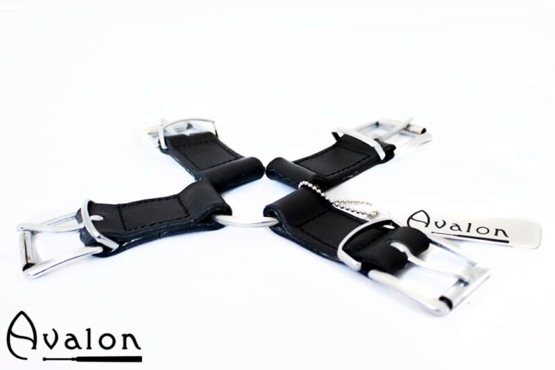 Avalon - ANIMAL - Harness med Tigertrykk - Svart og Rød