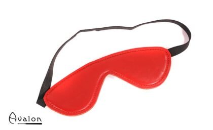 Avalon - BLINDED - Rødt Blindfold med polstring 