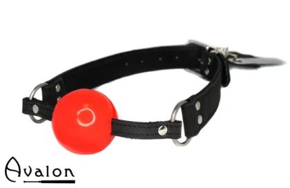 Avalon - QUIET - Gag med Rød Ball 40 mm