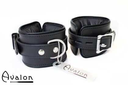Avalon - ALCHEMY - Polstrede Håndcuffs - Svart 