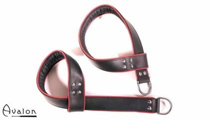 Avalon - AERIAL - Selvjusterende Suspensjoncuffs Svart og Rød