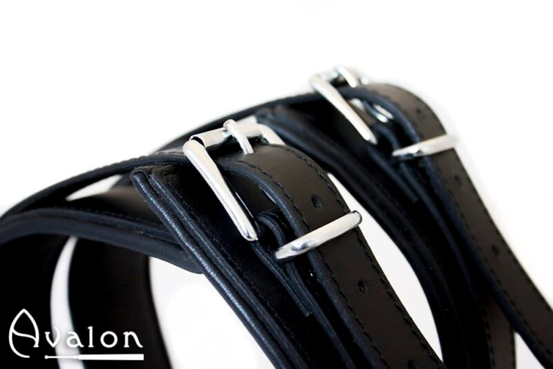 AVALON - BOUND - Lår og Håndcuffs - Sort - Bilde 3