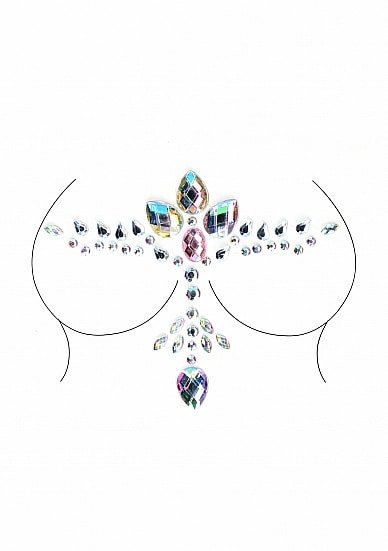 Le Désir - Bliss - Dazzling Cleavage Bling Sticker - Kroppssmykke