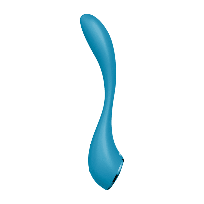 Satisfyer - G-spot Flex 5+ - Fleksibel G-punkt Vibrator med APP - Blå kun 1 igjen! Siste sjanse! - Bilde 3