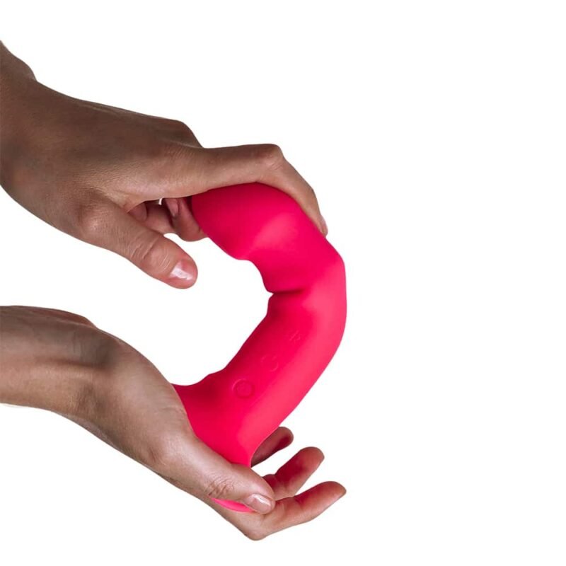 Hitsens Vibe 2 - Vibrator med Sugekopp - Rosa - Bilde 2