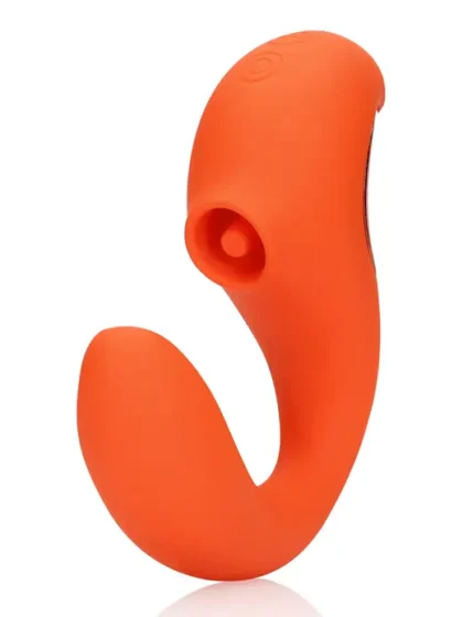 Loveline - Pulse Wave Rabbitvibrator - Oransje