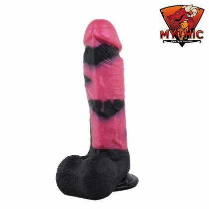 Mythic Dildos - Warrior - Fantasi Dildo - Sort/Lilla