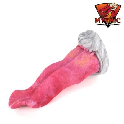 Mythic Dildos - Fenris - Fantasi Dildo - Rosa/grå