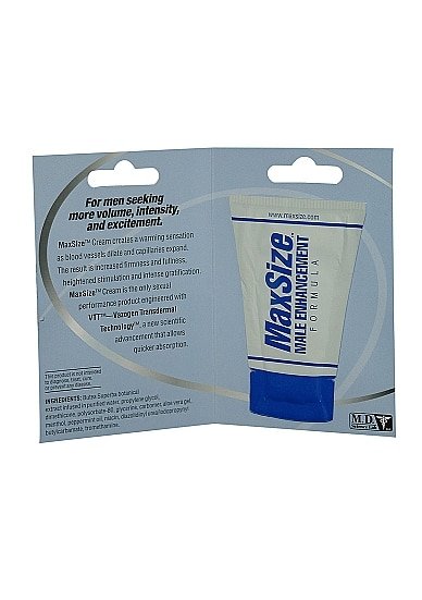 MaxSize - ereksjonskrem 4 ml