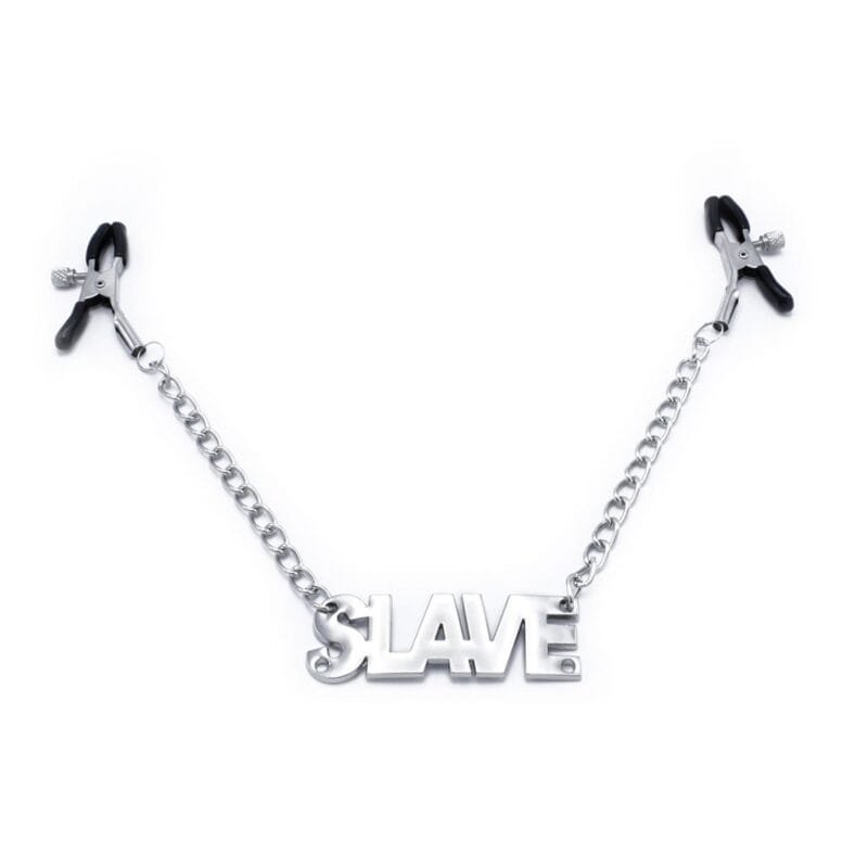 Brystklyper med kjetting  - Slave