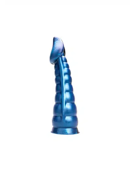 Kiotos Revolt Wave 16  - Dildo med markert hode - Blå/sort