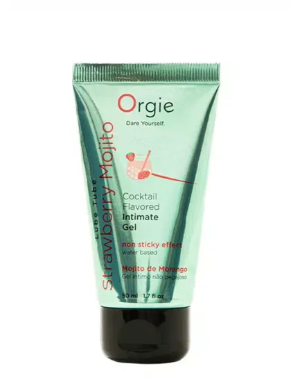 Orgie - Lube Tube Cocktail - Strawberry Mojito - 50ml
