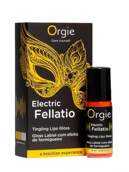 Orgie - Eletric Fellatio - Lip Gloss & Oral Liquid Vibrator