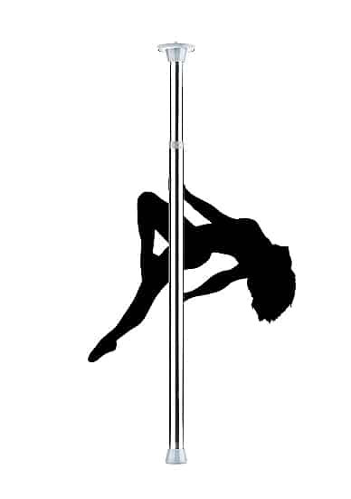Ouch! Dance Pole - Sølv