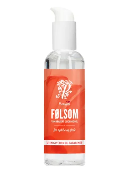 Premium - Følsom - Vannbasert glidemiddel uten glycerin og parabener