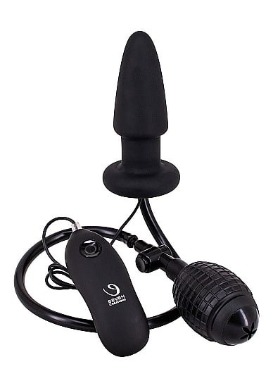 Fanny Hill - Oppblåsbar og Vibrerende Buttplug - Silikon