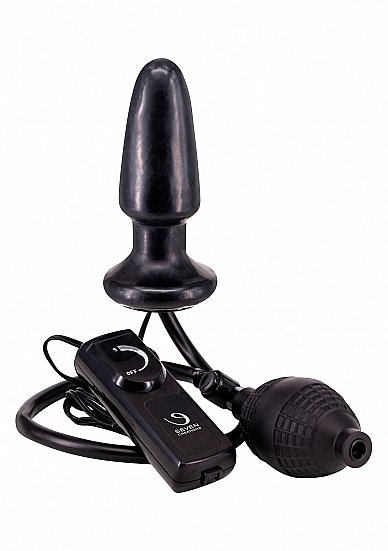 Fanny Hill - Oppblåsbar og Vibrerende Buttplug - Lateks