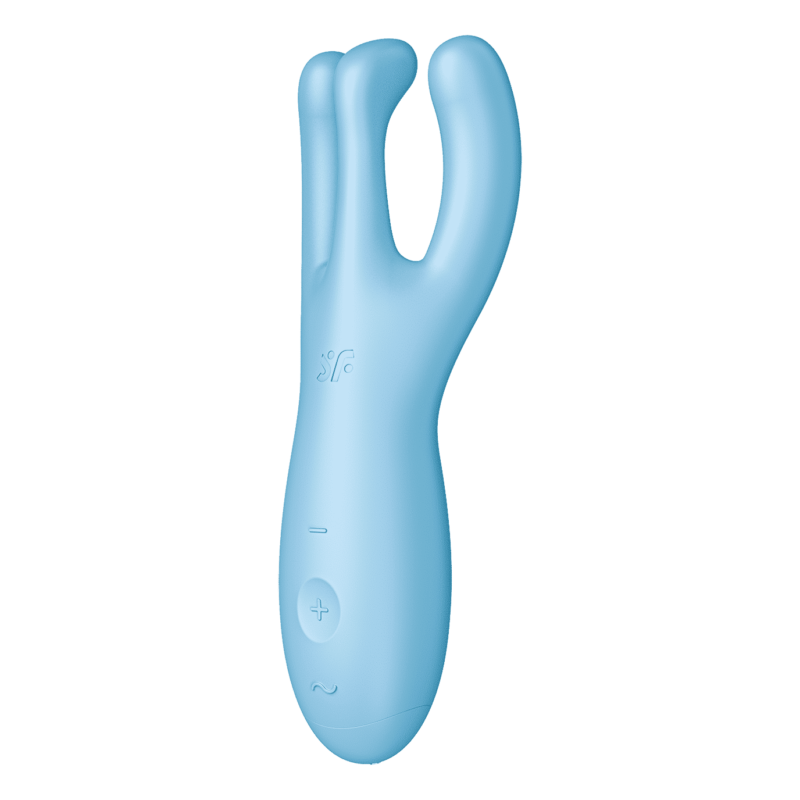 Satisfyer - Threesome 4 - Multi Vibrator - Blå - Bilde 2