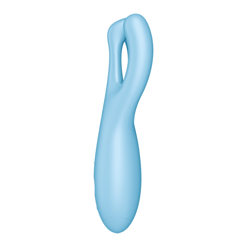 Satisfyer - Threesome 4 - Multi Vibrator - Blå - Bilde 3