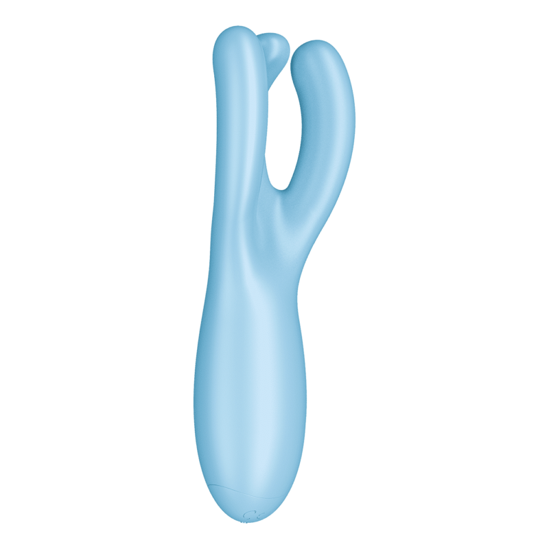 Satisfyer - Threesome 4 - Multi Vibrator - Blå - Bilde 4