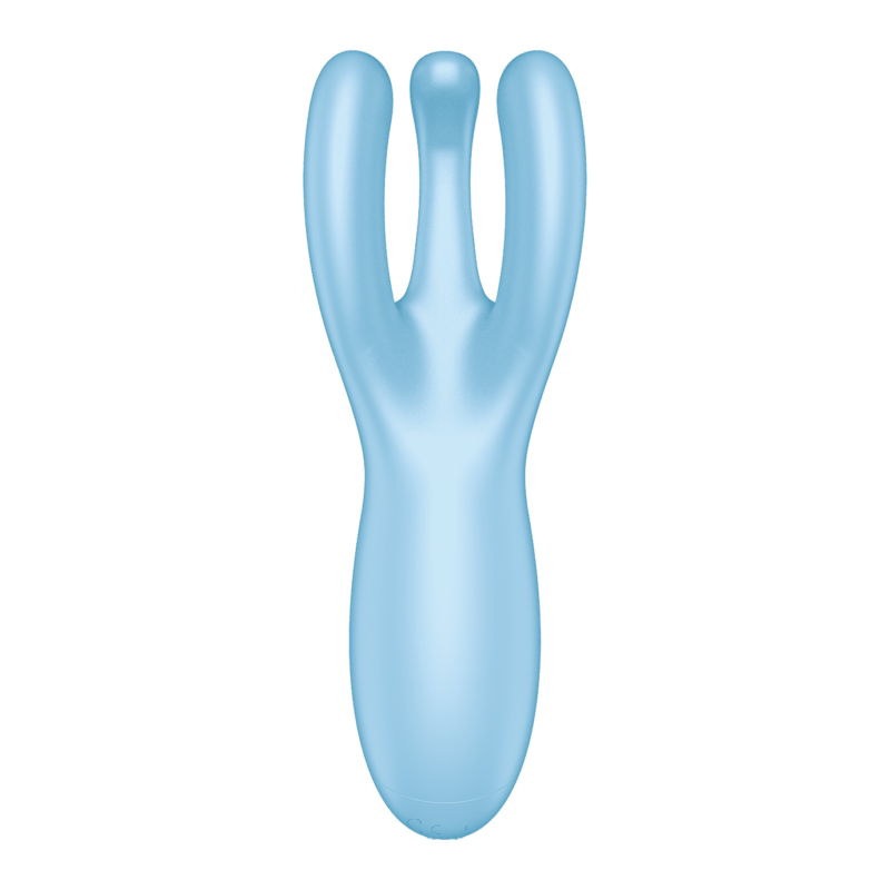 Satisfyer - Threesome 4 - Multi Vibrator - Blå - Bilde 5