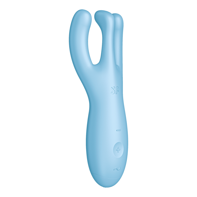 Satisfyer - Threesome 4 - Multi Vibrator - Blå - Bilde 8