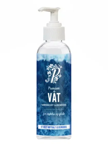 Premium Vannbasert Glidemiddel Våt