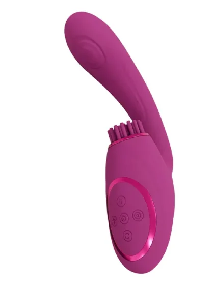 VIVE - Gen - Rabbitvibrator med 3 funksjoner - Rosa