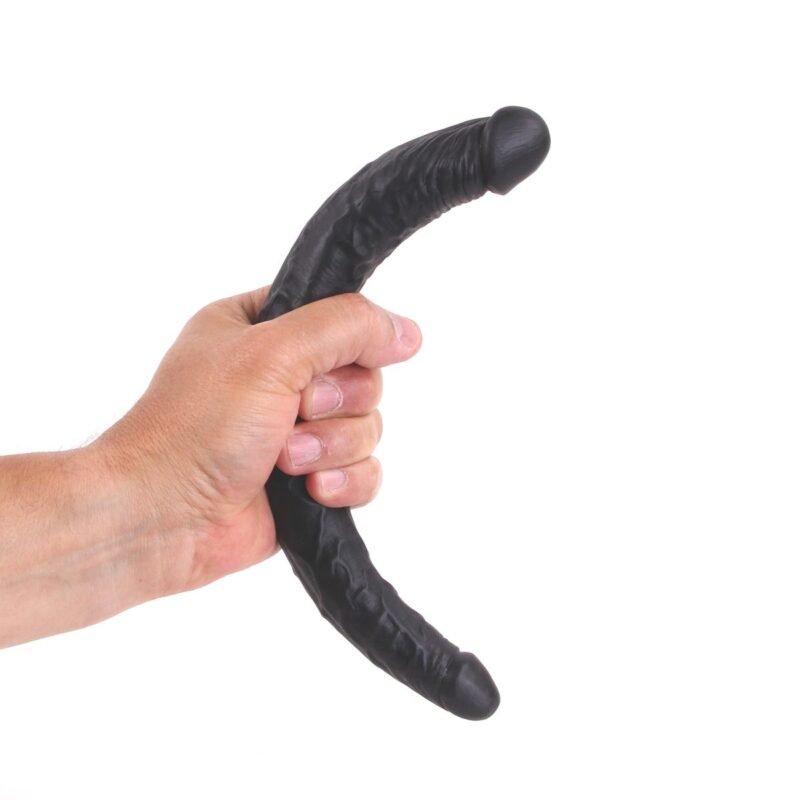 Kiotos COX - Dobbeldildo - 30cm - Sort - Bilde 2