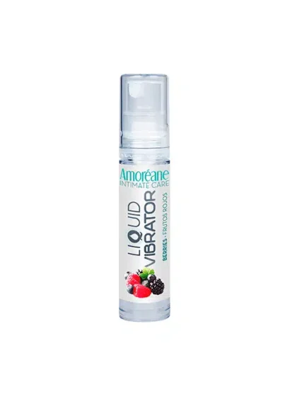 Amoreane - Liquid Vibrator / Flytende Vibrator - Orgasmekrem - Skogsbær 10ml